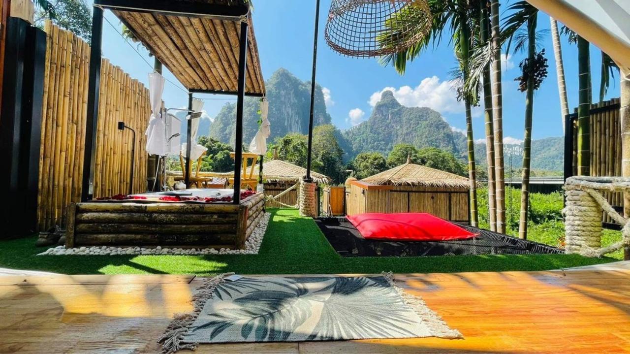 Отель Bridge Hill Cafe Glamping Khao Sok National Park Экстерьер фото