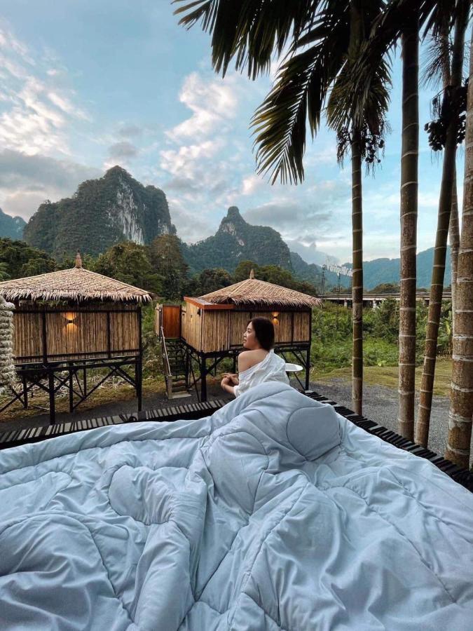 Отель Bridge Hill Cafe Glamping Khao Sok National Park Экстерьер фото