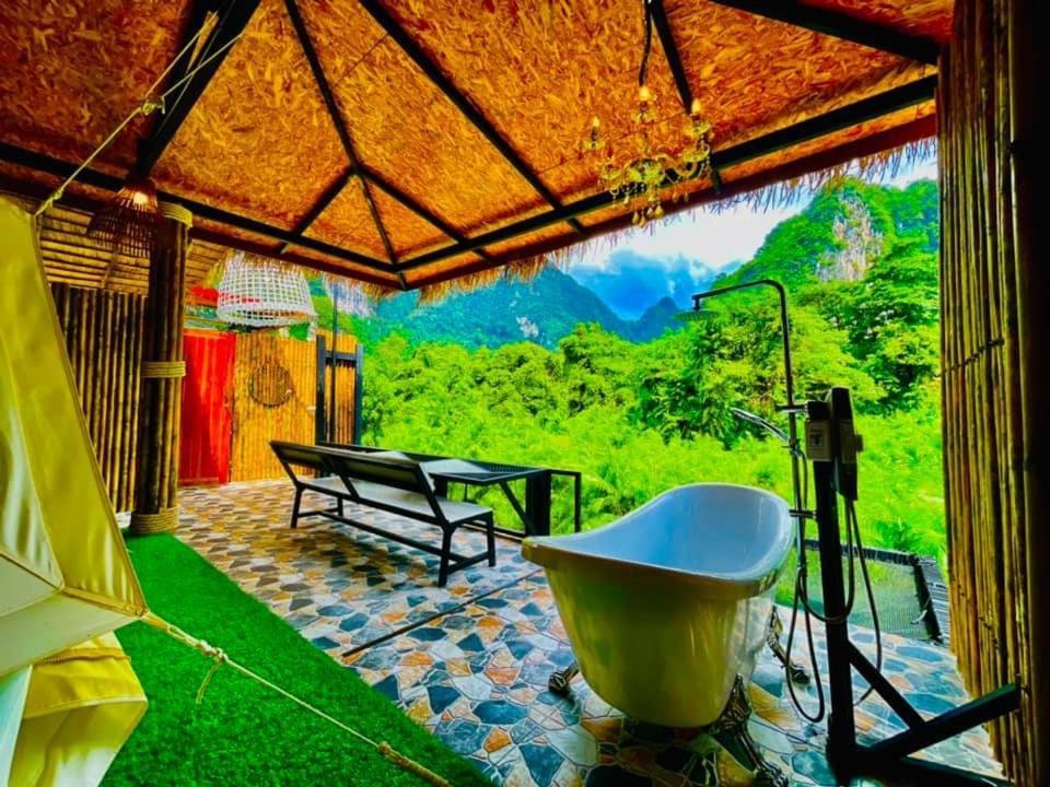 Отель Bridge Hill Cafe Glamping Khao Sok National Park Экстерьер фото
